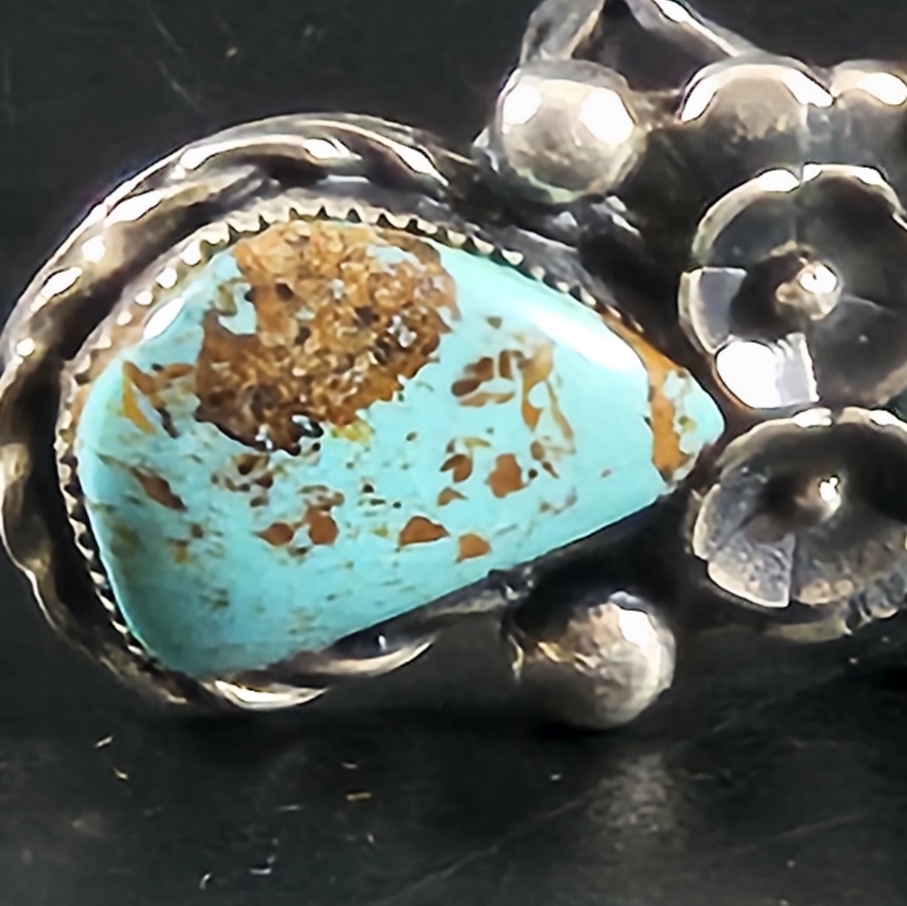 Turquoise Double Ring - image 6